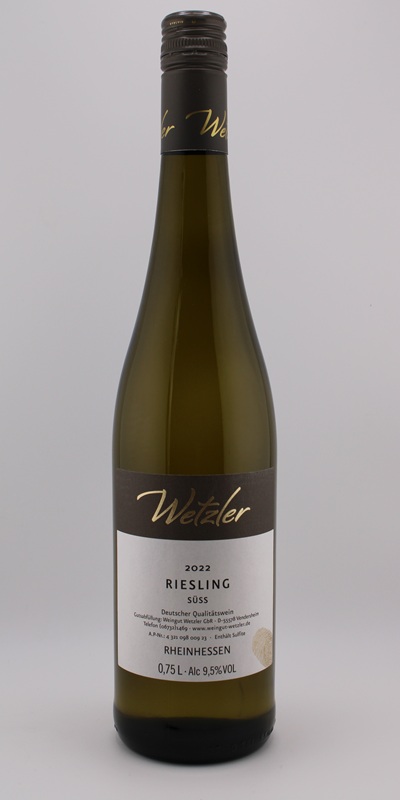 <br>2022 Riesling süss<br>
