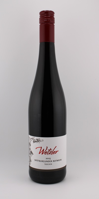 <br>2025 Spätburgunder Rotwein trocken<br>